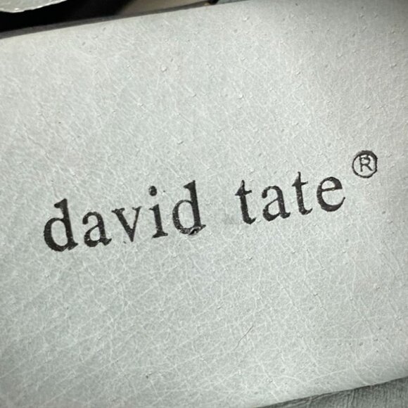 David Tate Women’s Black Leather Slingback Sandals Size 10.5 – Resort Boho Work - Picture 4 of 9